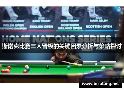 斯诺克比赛三人晋级的关键因素分析与策略探讨